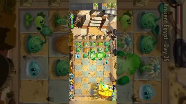 Plants vs Zombies 2 in game plants vs robot zombie battle gameplay video