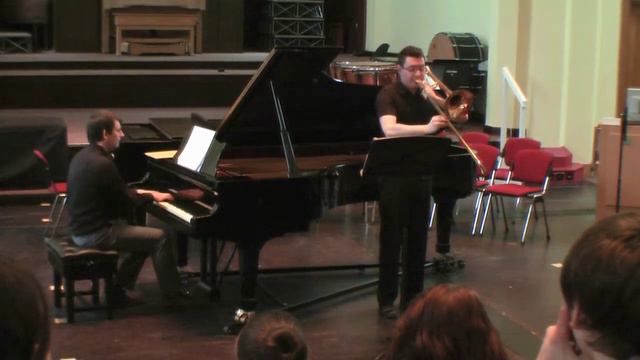 Romance by Carl Maria Friedrich Ernst von Weber. James Oliver Howard, Solo Trombone & Piano. смотреть онлайн