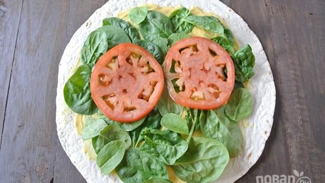 Тортилья с курицей