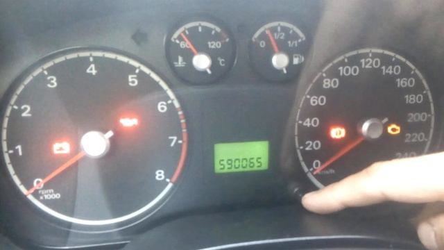 Test ceas/bord Ford focus 2.....test cumputer смотреть онлайн