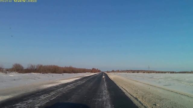 трасса Омск-Тюмень(гололед) смотреть онлайн