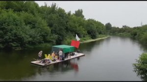 Сплав на плоту!!!