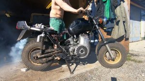 Установка лепесткового клапана Yamaha RD350 на переходной цилиндр Тула - Муравей.