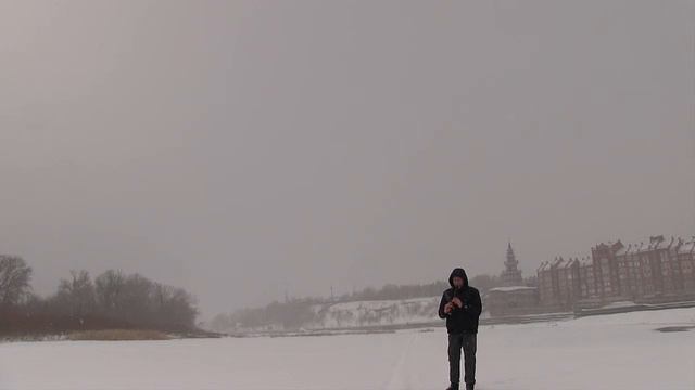 I begin the year with training - Orenburg, 01.01.2022, Ural river, Shakuhachi flute - Haru no Umi смотреть онлайн