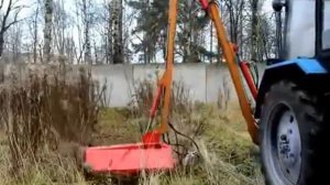 Косилка кусторез ЕМ-1,3-01 с режущей головкой
