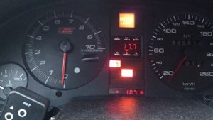 Ауди 80 панель приборов 1