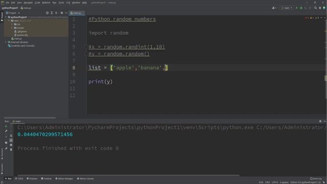 เรียน Python random numbers สุ่มเลข สับไพ่ #31 смотреть онлайн