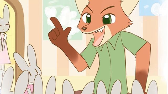 Кроличий кумир┃Зверополис┃Озвученный комикс┃Loki & Snack