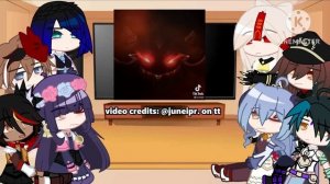 ?Genshin Impact Liyue react to Zhongli?//Gacha Club//Genshin Impact?//Flash Warning⚠️//Desc!//Part