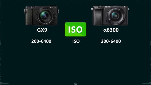 Panasonic LUMIX GX9 vs SONY a6300 смотреть онлайн