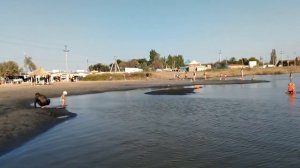 Отдых на Азовском море. Голубицкая. Сероводородное озеро.