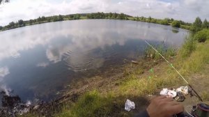 ЛОВЛЯ КРУПНОГО карася! Рыбалка на КАРАСЯ ЛЕТОМ! Ловля КАРАСЯ на ДОНКУ. Карп(ECOWATERPARK)