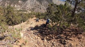 Пробуем заехать на эндуро мотоциклах на самую высокую гору Кипра.