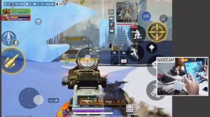 【AWM IN 2733🙀】 ATHENA MASTERED SNIPING IN THE APEX LEGEND MOBILE