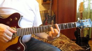 Белая черёмуха -В. Маркин (как играть на гитаре аккорды)