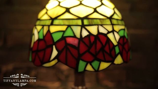 Лампа Тиффани "Весенний венок" - tiffanylampa.com смотреть онлайн