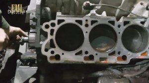 Крайслер Конкорд ремонт двигателя 3.5л 1часть
