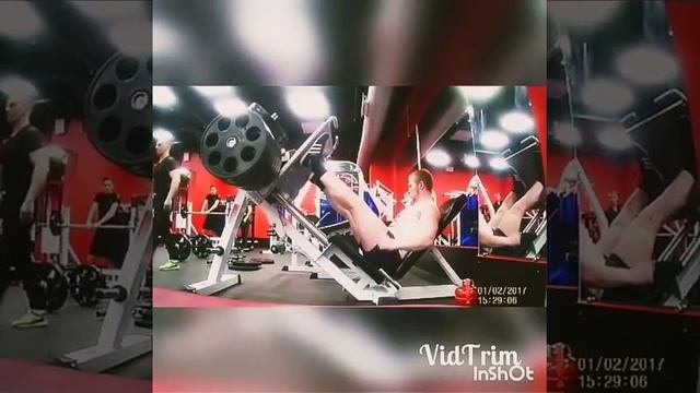 ЖИМ НОГАМИ 500х10. Сергей Демченко. Брянск. смотреть онлайн