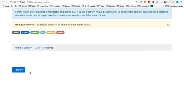 [Learn Bootstrap 4] #9 : Component ( Buttons & Buttons Group ) смотреть онлайн