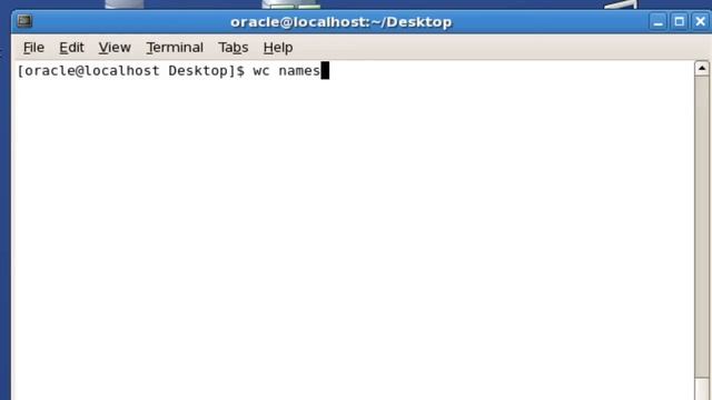 Unix : Filters - WC command смотреть онлайн