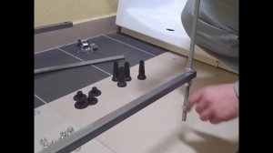 Сборка каркаса под акриловую ванну TM AlfaSun