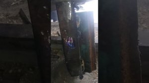 топим печь маслом(отработкой)..... первая попытка)