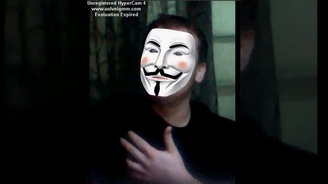 Test ► 22.12.2017 | 23:03 date - funny anonymous mask