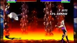 Ultimate Mortal Kombat 3 - Kitana Vs Sindel