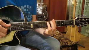 Мохнатый шмель-А. Петров (как играть на гитаре аккорды)