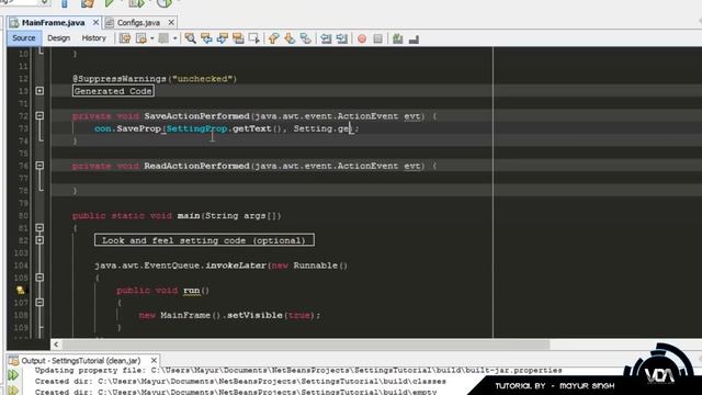 Create a Configuration File in Java and Netbeans смотреть онлайн