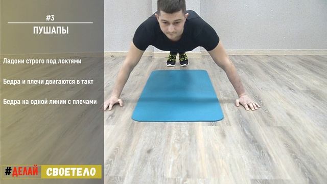 Отжимания / Техника отжимания от пола