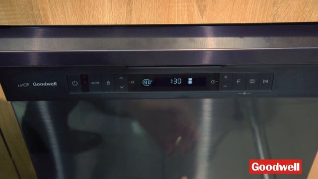 Посудомоечная машина Goodwell GDW-1460BL смотреть онлайн