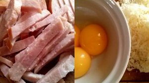 Паста с ветчиной