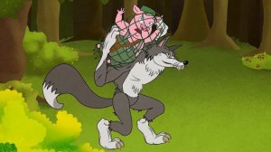 Злой Волк И Огромный Поросенок - Сказки и рассказы для детей - Russian Fairy Tales