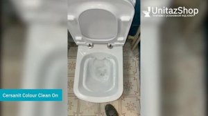 Смыв и Микролифт унитаза Cersanit Colour Clean On от UnitazShop