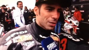 Marco Melandri intervista fine gara2