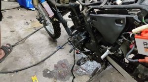 Мотоцикл Stels 400gs enduro ремонт кпп часть 1