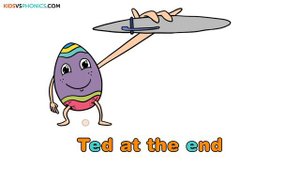 Kids vs Phonics Songs- e - Ed at the End