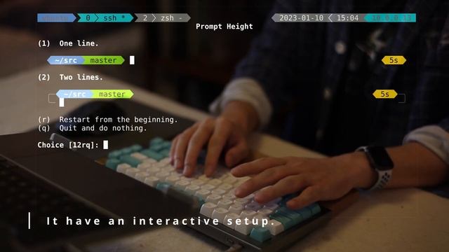 ZSH set up in 5 min смотреть онлайн