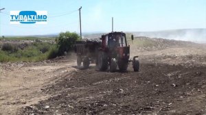 Мусорный полигон Беличены- Цамбула приводится в порядок 10 08 18