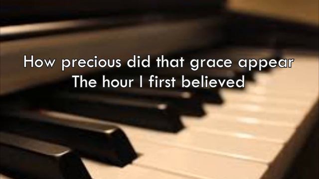 Amazing Grace / Minus one with lyrics смотреть онлайн