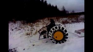 каракат по снегу 2012