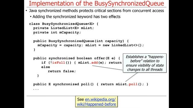 Java Monitor Object: Synchronization (Part 3) смотреть онлайн