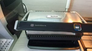 Ribeye steak on TEFAL OptiGrill Elite XL GC760D30 (процесс готовки стейка рибай на электрогриле)