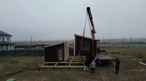 Модульный каркасный дом 6х7м - 42м²