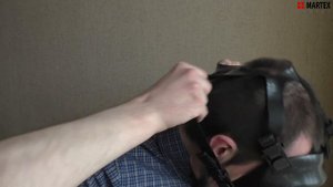 Подготовка и надевание панорамной маски