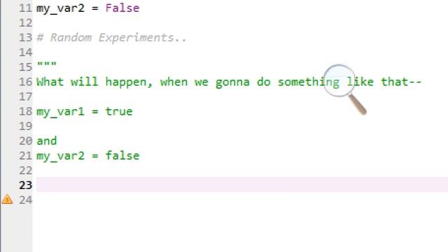 Step By Step Python - Booleans