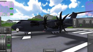 TFS GUNSHIP MOD Review | Turboprop Flight Simulator