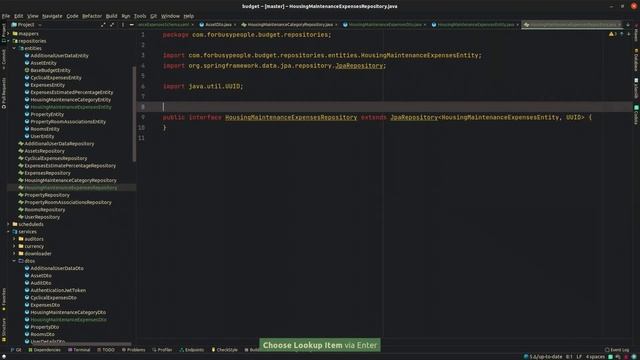 (094) Java, Liquibase, Nowa tabelka, Wydatki na utrzymanie wynajętych mieszkań Part II смотреть онлайн
