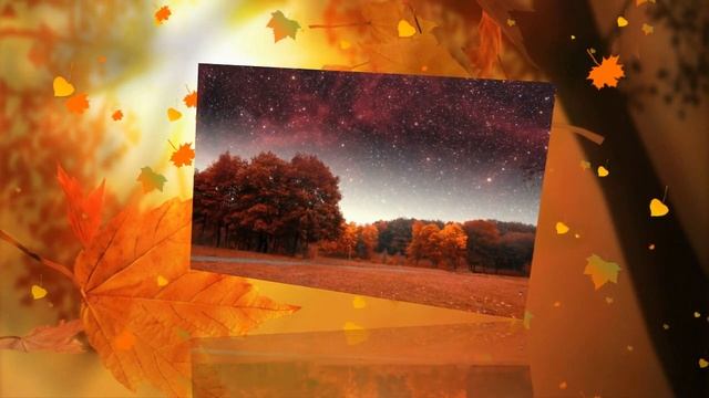 Падают жёлтые листья. Душевная песня. смотреть онлайн